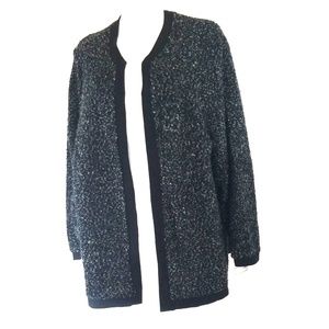 Black w/white jacket